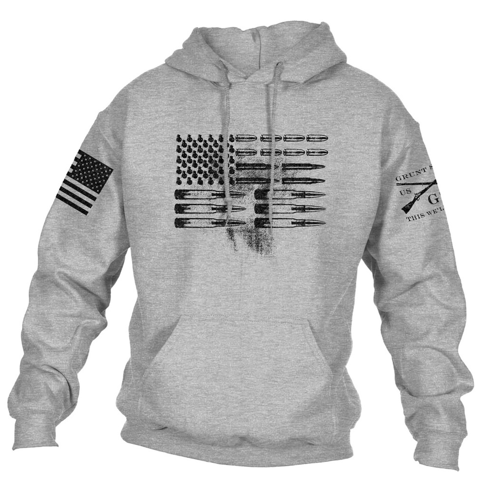 Grunt Style Ammo Flag Hoodie